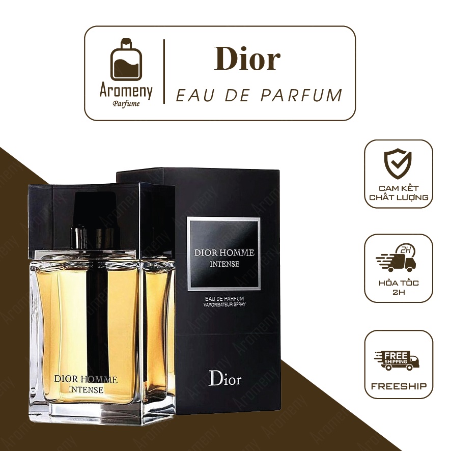 Nước hoa nam Dio homme Intense 100ml - Tinh dầu nước hoa nam tính hương gỗ xạ hương – Aromeny.Parfume