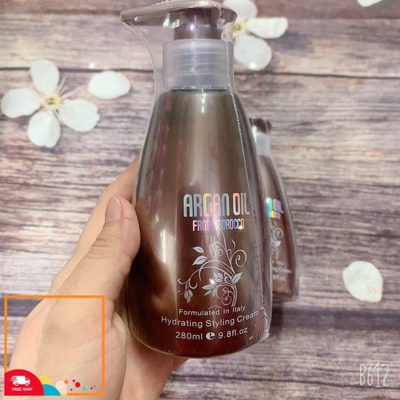 Gel Dưỡng Tạo Kiểu, Mềm, Giữ Nếp Tóc COLATIN ARGAN OIL. Cứu tinh cho tóc xoăn vào nếp chuẩn salon dạng chai 280ml