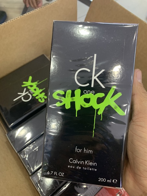 Nước hoa nam ck one shock for him 200ml full seal | BigBuy360 - bigbuy360.vn