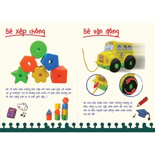 Xe thả hình mầm non