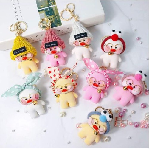 Móc khóa hình kiu treo cặp, balo, quà tặng dễ thương