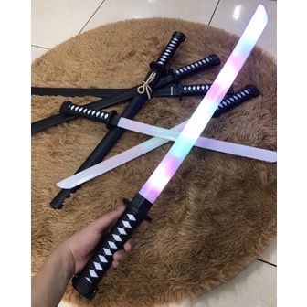 Kiếm Phát Sáng Katana - Kiếm Ánh Sáng - Đồ Chơi katana Nhựa Có Đèn