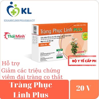 Tràng Phục Linh Plus- Hỗ Trợ Điều Trị Các Triệu Chứng của Viêm Đại Tràng Cấp và Mãn Tĩnh, Hội chứng ruột kích thích