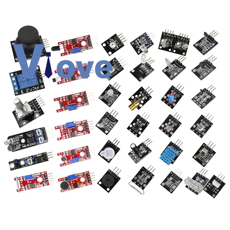 Bộ Mạch Cảm Biến 37 Trong 1 Cho Arduino Và Mcu