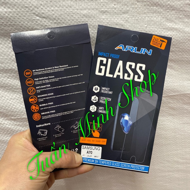 Dán cường lực Galaxy A70