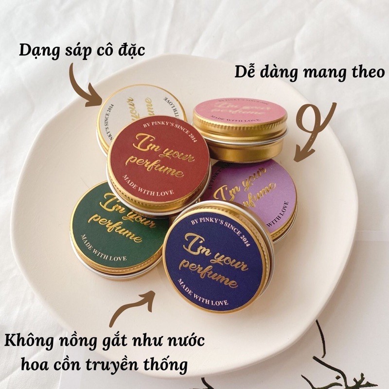 Nước hoa khô Pinky’s  - Nước hoa khô bỏ túi dạng hộp | Thế Giới Skin Care
