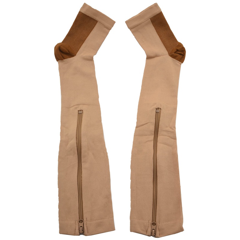 [Hàng mới về] Vớ nén hỗ trợ chân có khóa kéo tiện lợi chất lượng cao