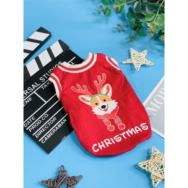 Áo Noel cho chó mèo