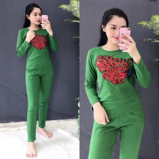 Sét bộ thêu hình con công