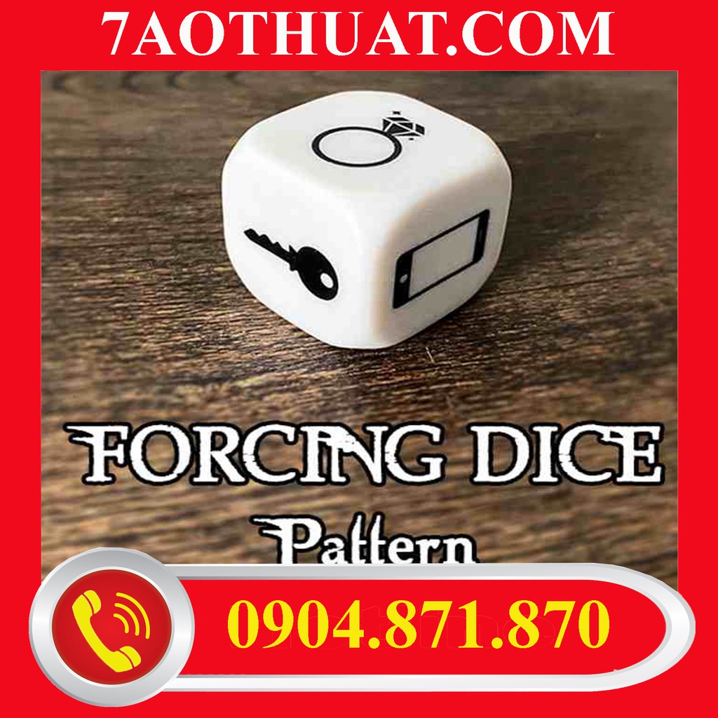 Đồ chơi ảo thuật cao cấp: Forcing Dice (Pattern)