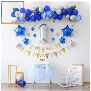 [Rẻ Vô Đich] Set bóng trang trí sinh nhật đầy đủ như ảnh