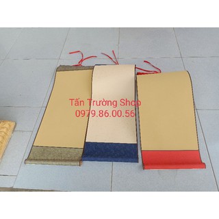 Giấy biểu lụa viết thư pháp kt 30*80