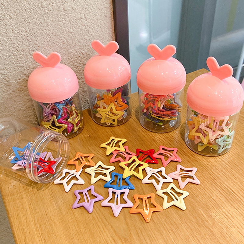 Kẹp Tóc Hình Ngôi Sao Xinh Xắn Cho Bé Gái