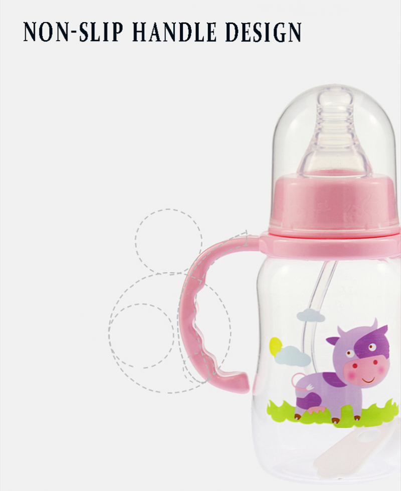 Bình sữa em bé có tay cầm tiện dụng