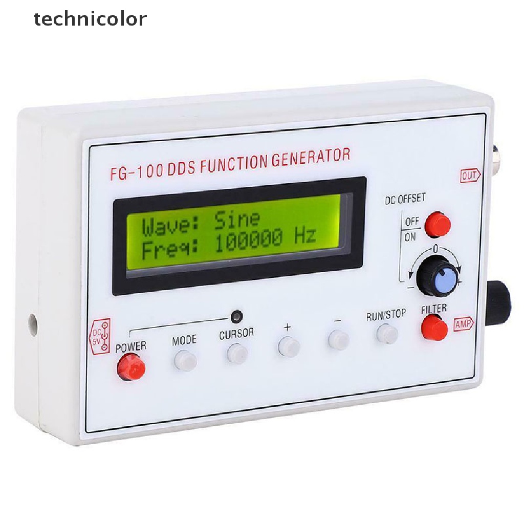 Thiết bị tạo tín hiệu tần số chính xác tốt FG-100 DDS mới TYG