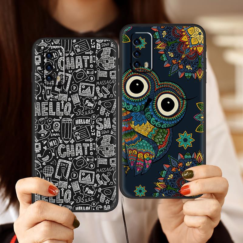 Ốp điện thoại TPU mềm màu nhám thời trang họa tiết mới cho VIVO IQOO Z1X 5G