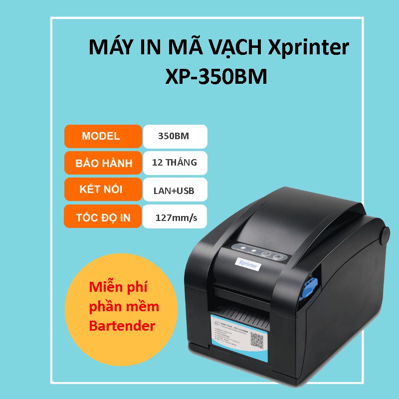 Máy in Xprinter 350BM in đơn hàng GHTK bằng điện thoại qua wifi, in tem nhãn và phiếu giao hàng các sàn TMĐT | BigBuy360 - bigbuy360.vn