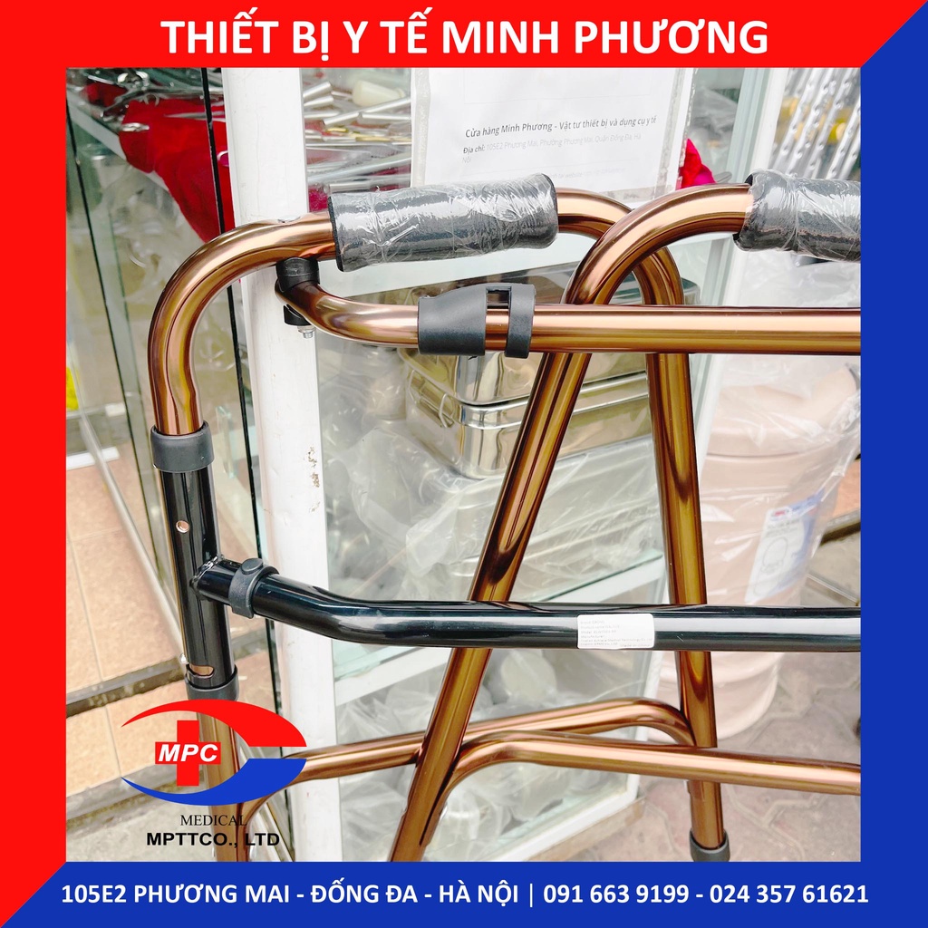 Khung tập đi, nạng chữ U tập đi cho người già (2 mẫu mã)