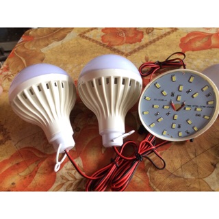 Bộ 5 bóng led tròn 12v - 12w
