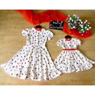 Set váy mẹ con