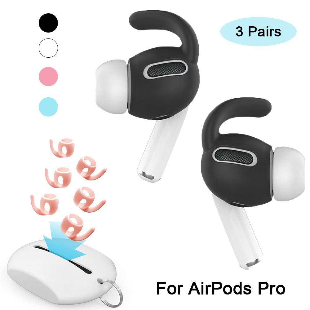 MAG Set 3 Cặp Nút Tai Nghe Bằng Silicon Chống Bụi Thoải Mái Thay Thế Cho Airpods Pro 3