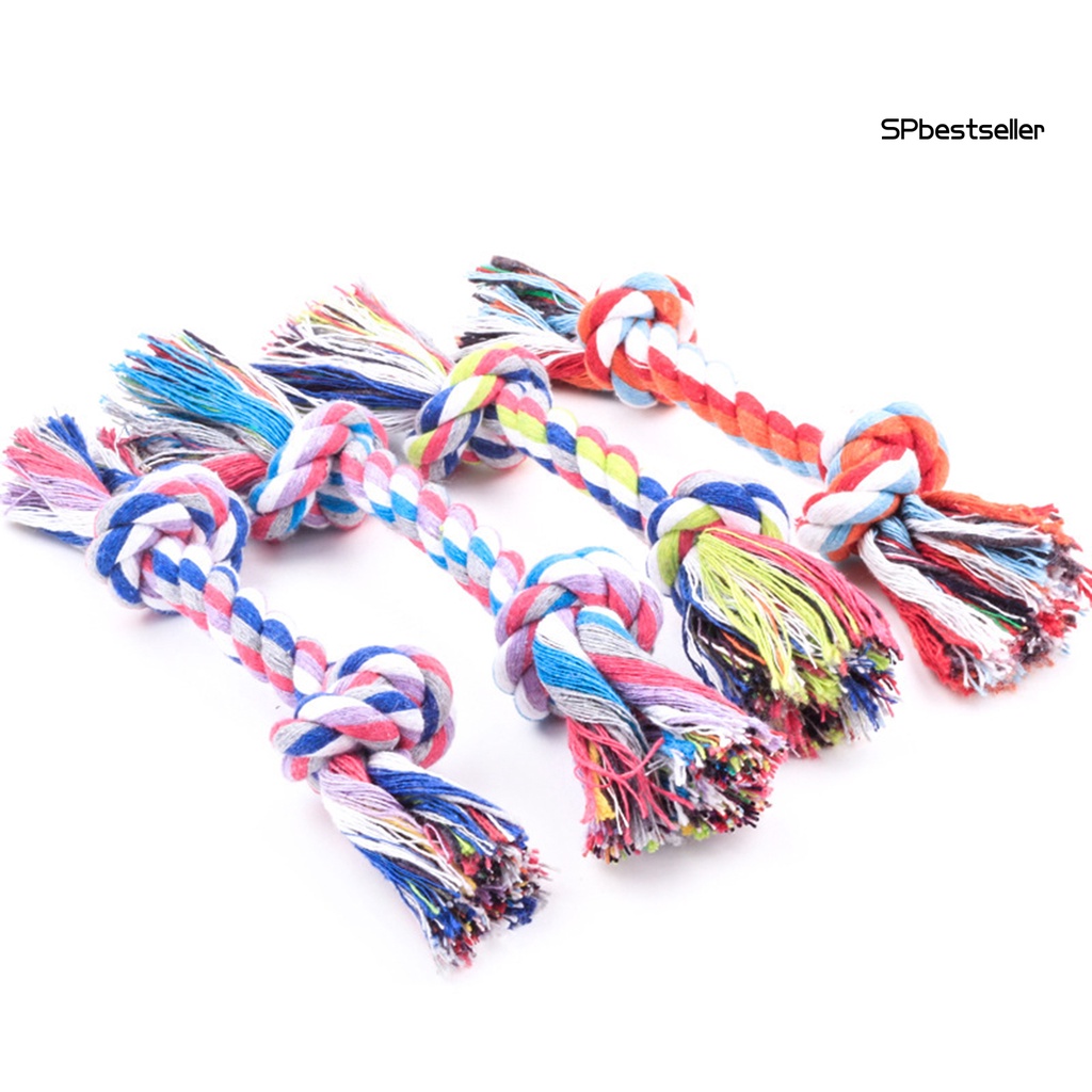 Set 3 Dây Thừng Cotton Bện Đồ Chơi Cho Thú Cưng