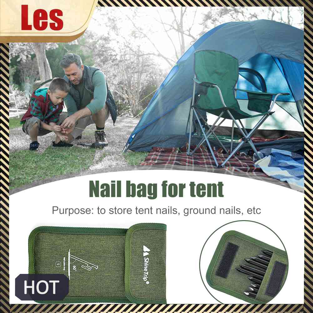 Túi Đựng Cọc Giăng Lều Trại Tiện Lợi