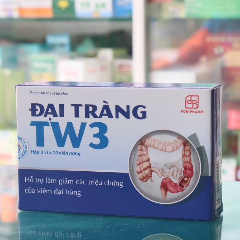 Đại tràng TW3 – Hỗ trợ điều trị viêm đại tràng, giảm rối loạn tiêu hóa (Hộp 20 viên)