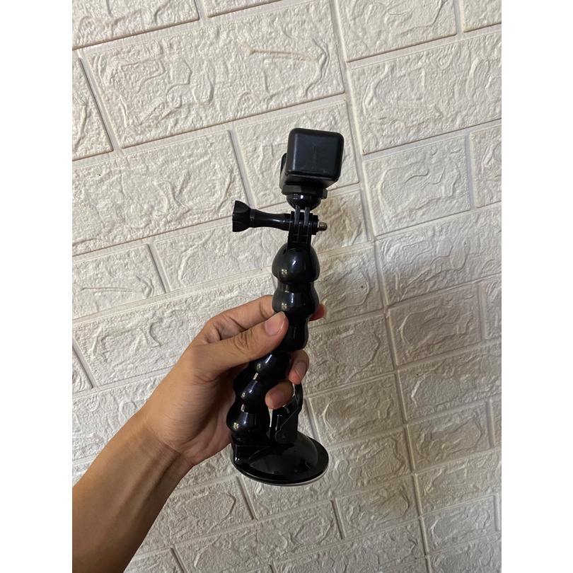 Giá Đỡ Điện Thoại Trên Ô Tô Gắn GOPRO Có Giác Hút Quay Video, Xem Maps - Giá đỡ điện thoại chân hít 360 chắc chắn