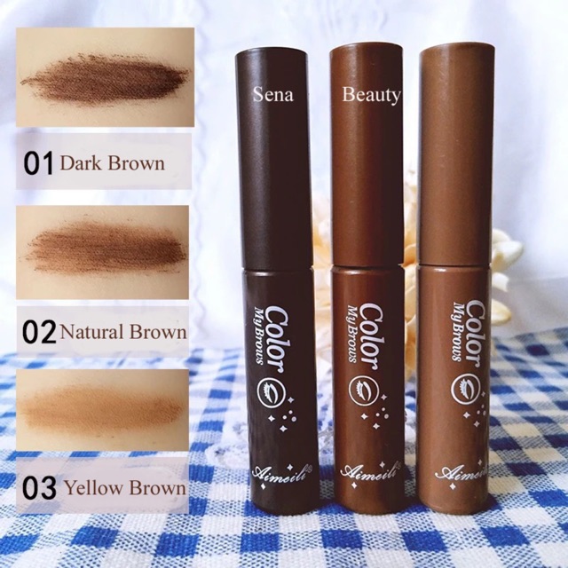 [Mã COS1111 giảm 8% đơn 250K] Mascara Lông Mày Aimeili Hàng Nội Địa Trung | Thế Giới Skin Care