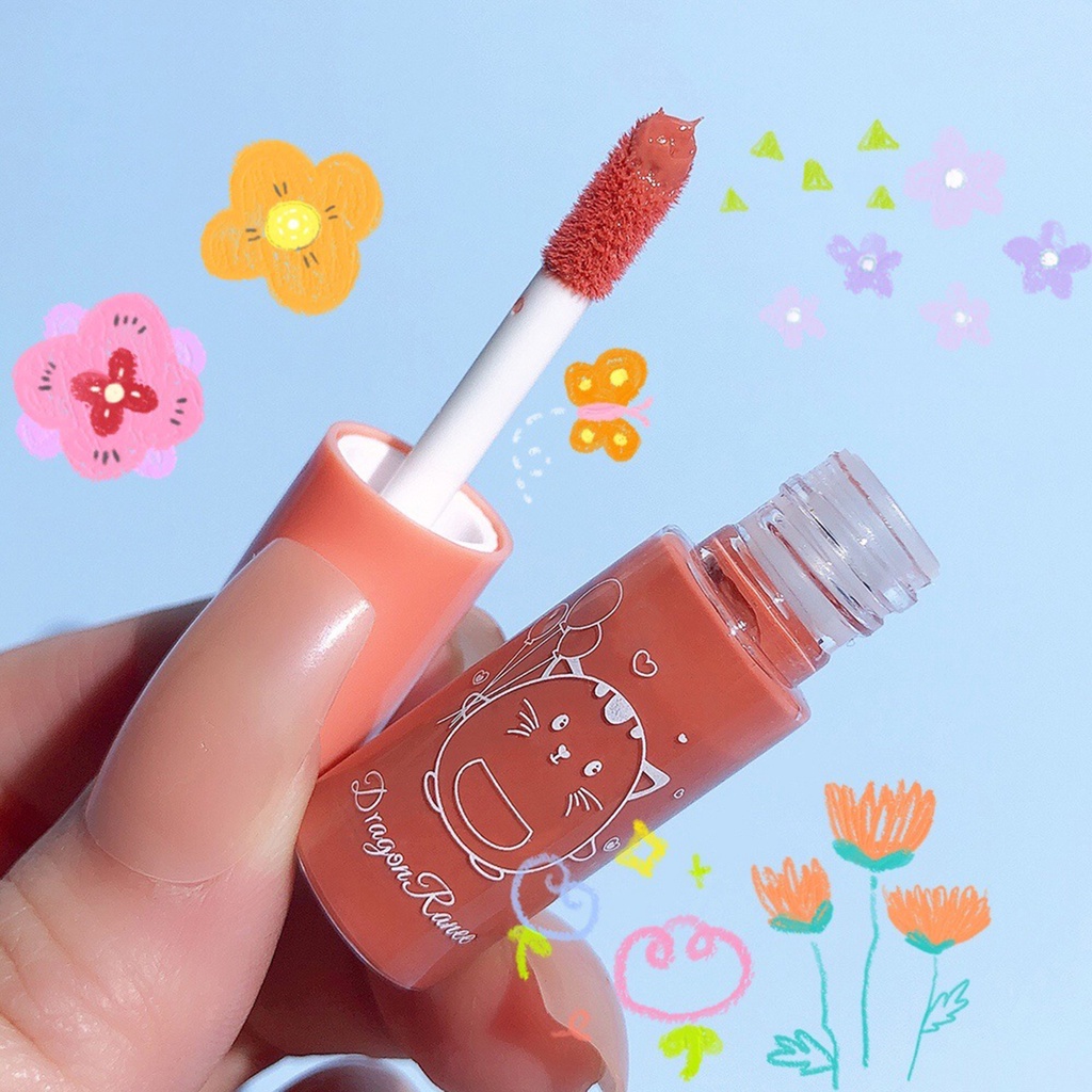 Son Kem Lì Mini Chống Thấm Nước Không Phai Màu Lâu Trôi Thiết Kế Dễ Thương Cho Học Sinh