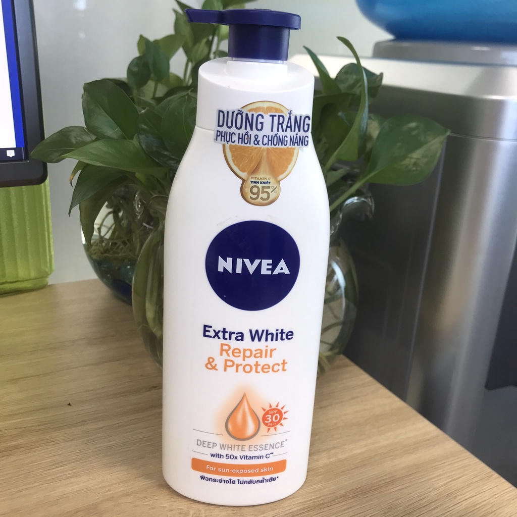 Sữa dưỡng thể NIVEA Extra White Repair &amp; Protect Body Lotion 350ml (trắng da chống nắng)