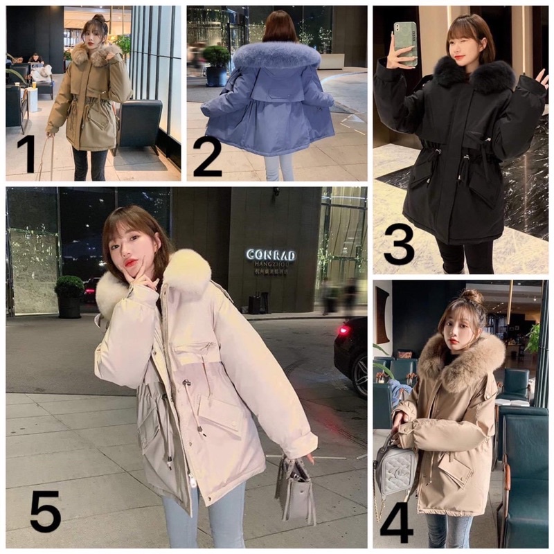 ( SẴN ) ÁO PARKA MŨ LÔNG QC SIÊU HOT | BigBuy360 - bigbuy360.vn
