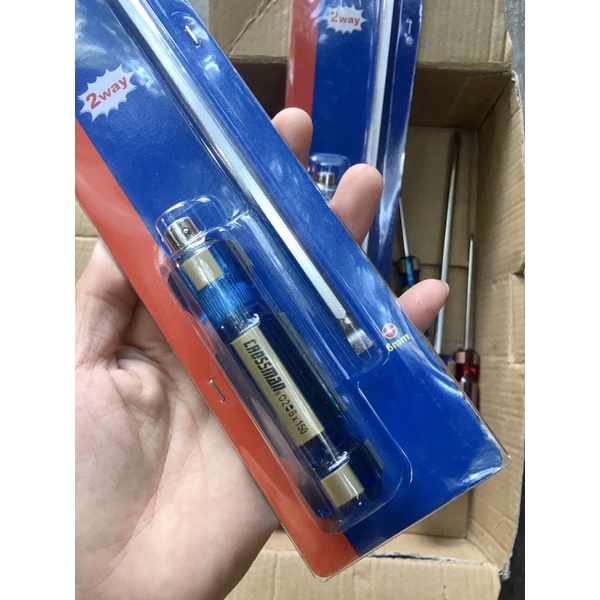 Tua vít 2 đầu crossman cao cấp 6x150mm đài loan