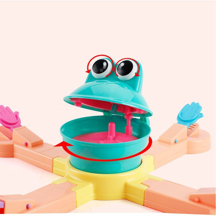 Bộ đồ chơi gia đình Thử tài cho ếch ăn, Giúp gắn kết gia đình rời xa điện thoại hanhphucmart.com