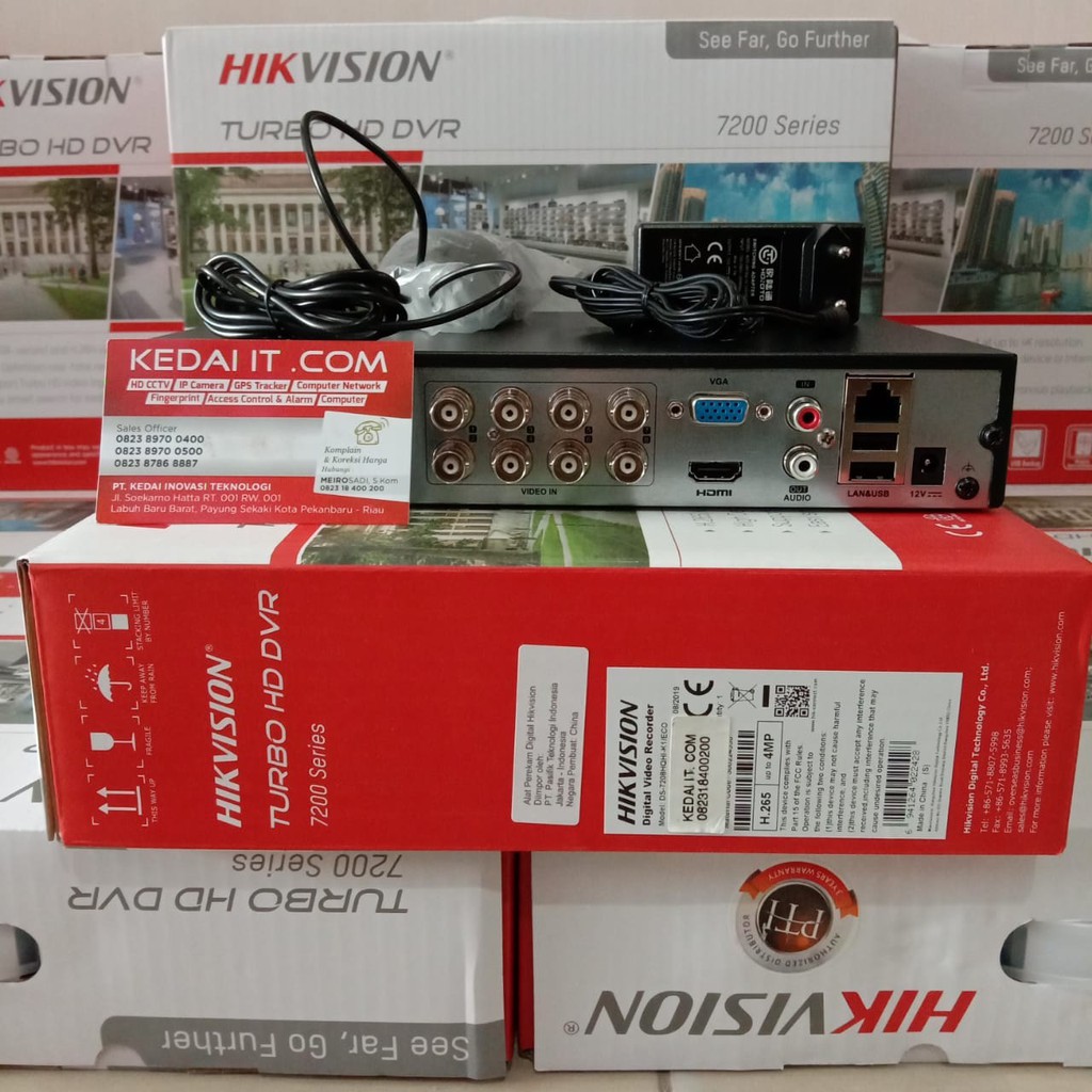 Đầu ghi 8 kênh HDTVI H.265+ Hikvision iDS-7208HQHI-M1/S - Hàng chính hãng