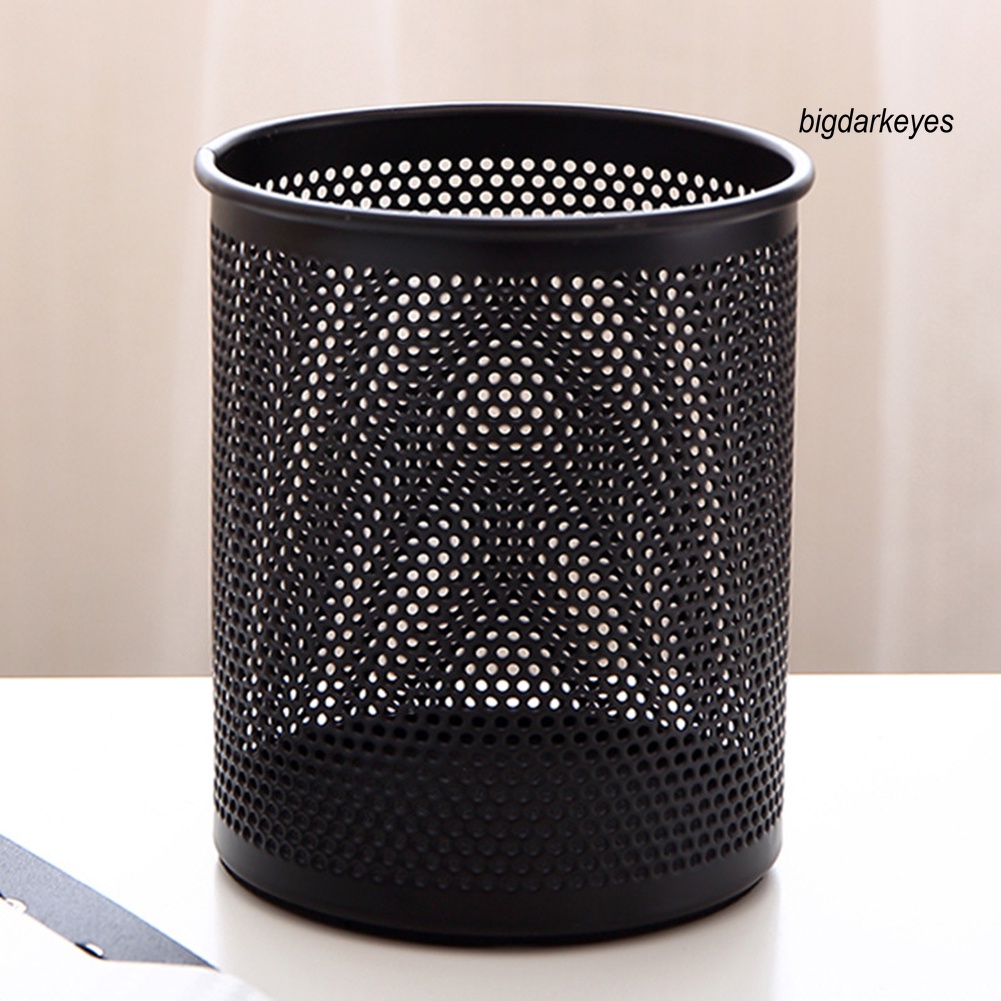 Giá Đỡ Bút Hình Tròn Bằng Lưới Thiết Kế Tiện Lợi Dễ Dùng Cho Văn Phòng