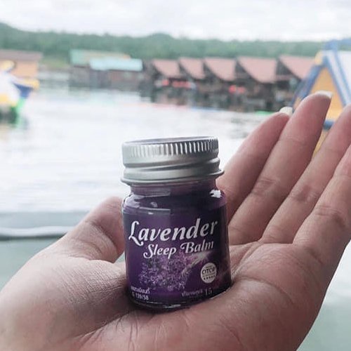 Dầu Cù Là Hỗ Trợ Giấc Ngủ Ngon Hương Lavender Sleep Balm Thái Lan 15g