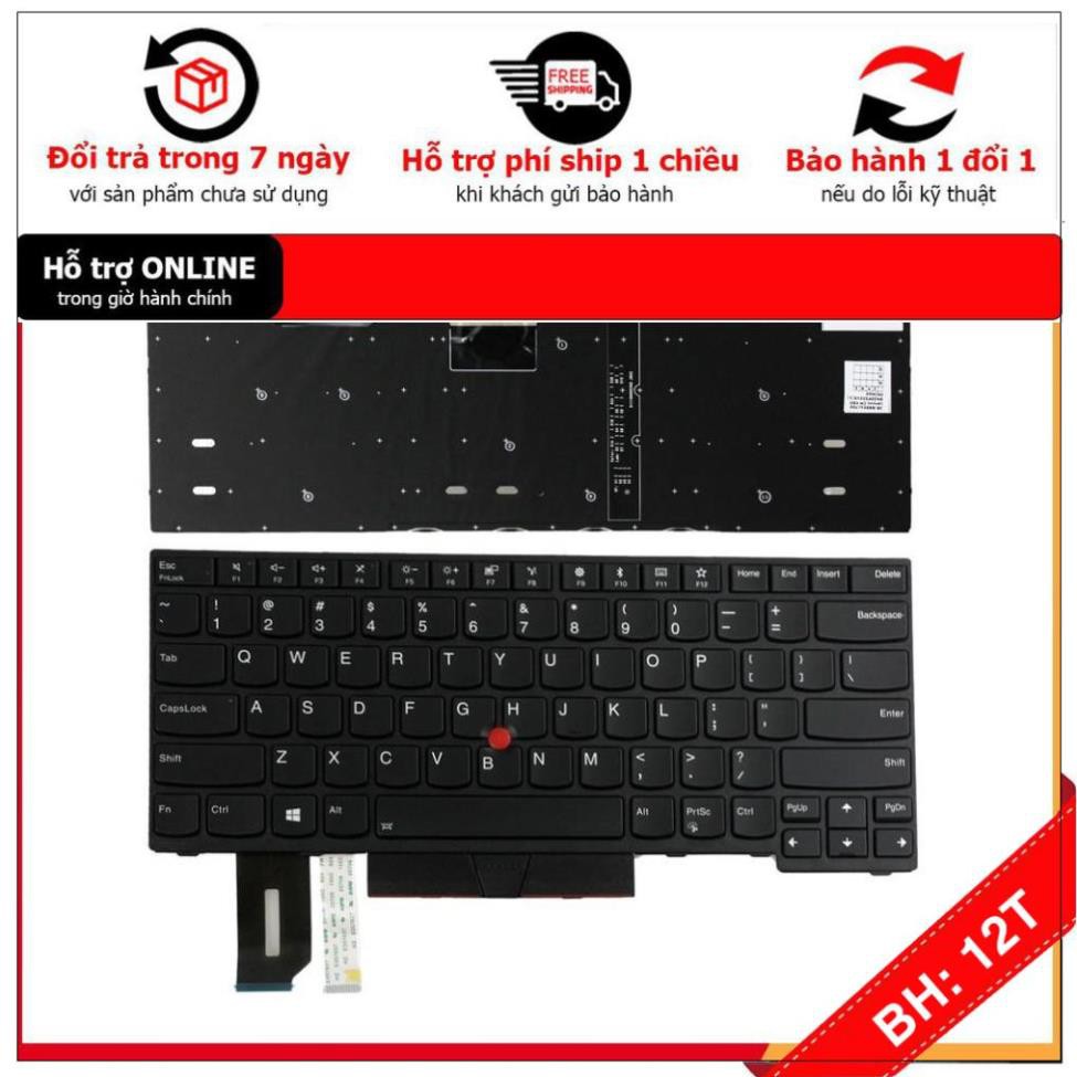 BH12TH . bàn phim Lenovo ThinkPad E480 L480 T480S T490 US