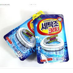 Combo 4 Tẩy lồng máy giặt hàn quốc siêu sạch 450g