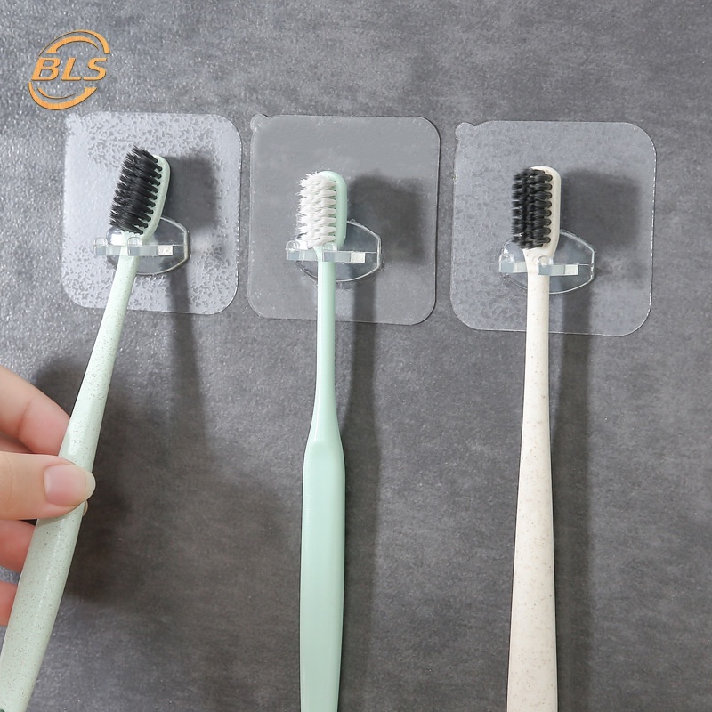 Giá Đỡ Bàn Chải Đánh Răng Treo Tường Trong Suốt Đa Năng Có Thể Tháo Rời Tiện Dụng