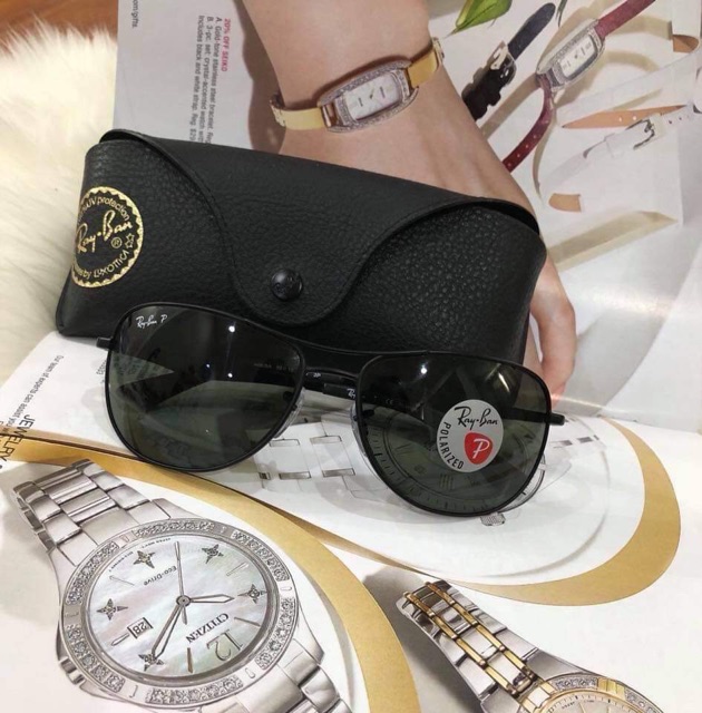 Deal nhéeeeee. Quá rẻ cho 1 m RayBan Unisex nam nữ đều đeo dc,  ☘️size 59/15/135, UV protection,