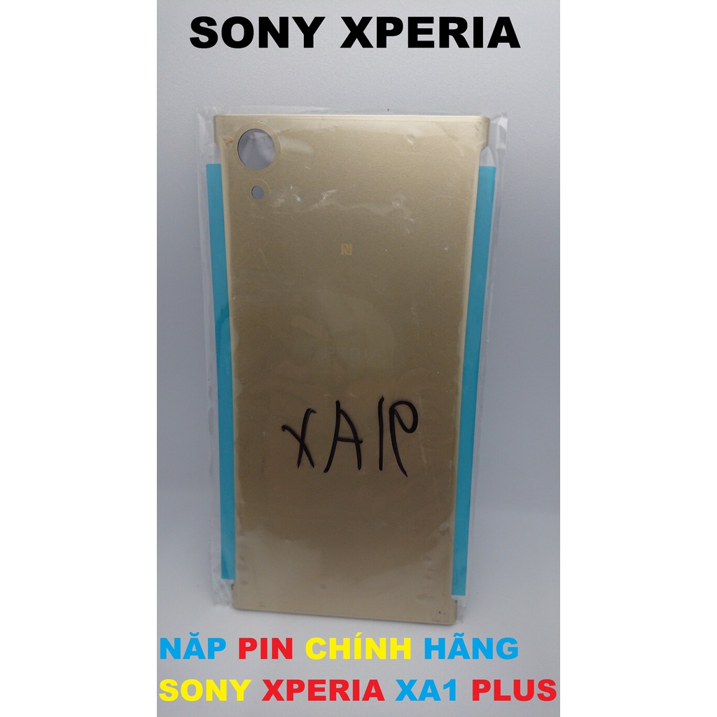 NẮP LƯNG-NẮP PIN-BLACK COVER CHÍNH HÃNG SONY XPERIA XA1 PLUS-G3416
