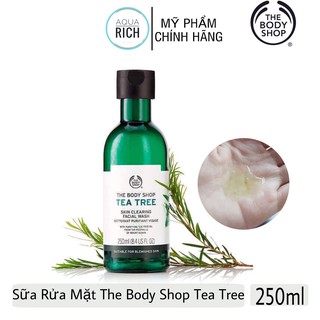 Sữa Rửa Mặt The Body Shop Tea Tree Skin Clearing Facial Wash