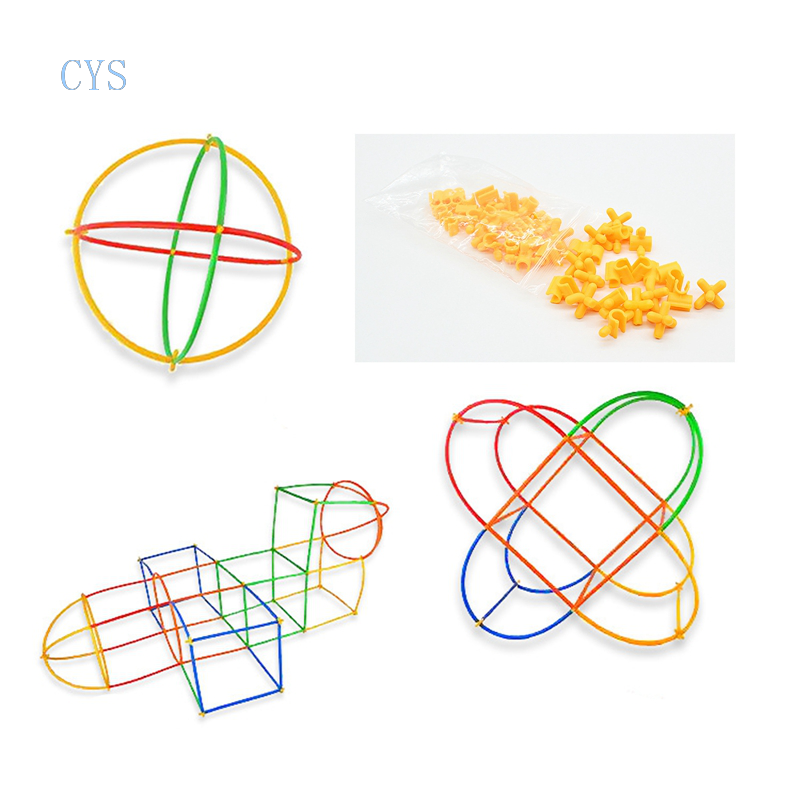 Bộ 100 / 200 / 300 Ống Hút 4d Sáng Tạo Cho Bé