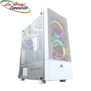 Vỏ Case Máy Tính VSP Gaming B86W White (No Fan)