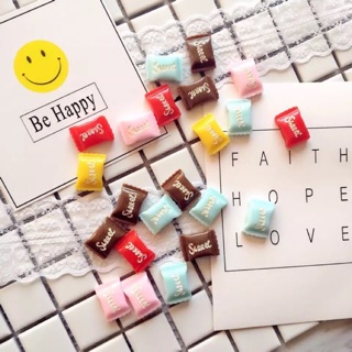 Charm kẹo sweet _ Nguyên liệu làm slime
