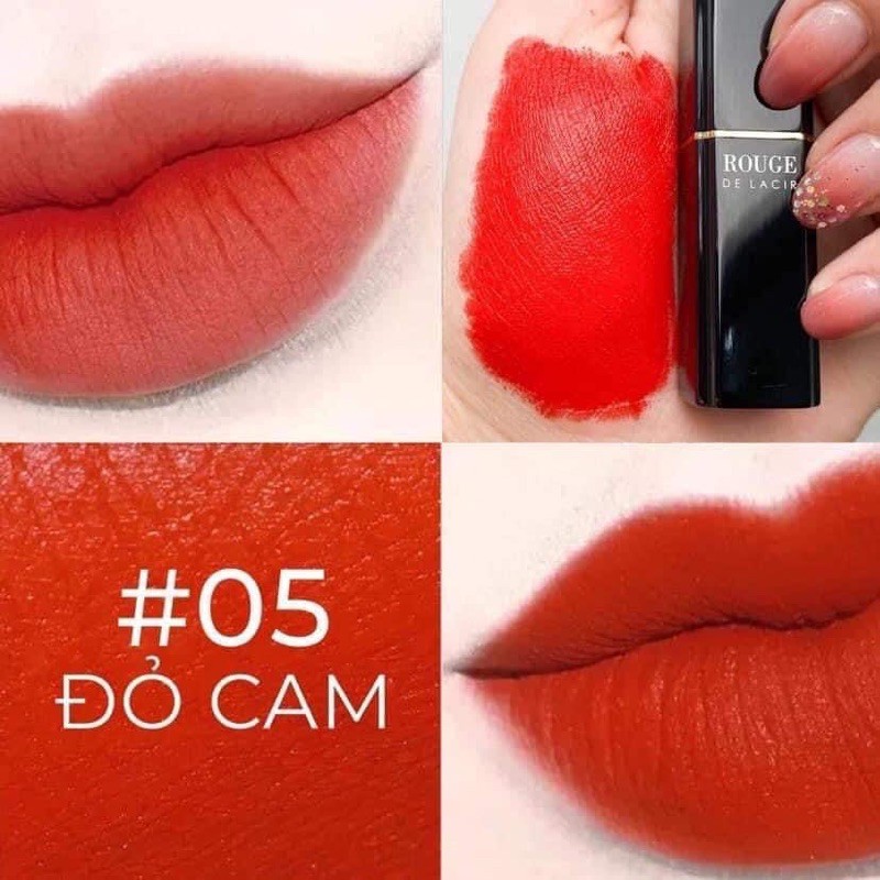 son tươi lamer care drlacir màu đỏ cam