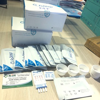 [Đại lý] hộp 50 Que thử test thử ma tuý tổng hợp 4 chân test thử ma tuý tại nhà Fastep của Mỹ
