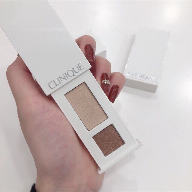 Phấn mắt Clinique minisize 2 ô